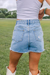 Rhinestone Rodeo Jean Shorts