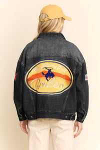 West Coast Denim Jacket- Black