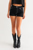 Dixie Denim Shorts - Black