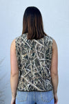 Camo Rhinestone Fringe Tank #8