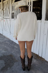 Double Horseshoe Sweater-Ivory