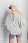 Hillsboro V Neck Sweater- Ivory