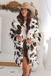Cattle Drive Faux Fur Coat