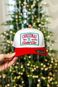 Christmas Cocktail Club Trucker Hat