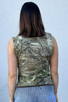 Camo Rhinestone Fringe Tank #11