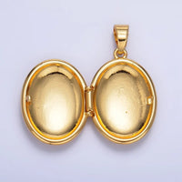 Cowboy Boot Locket Charm