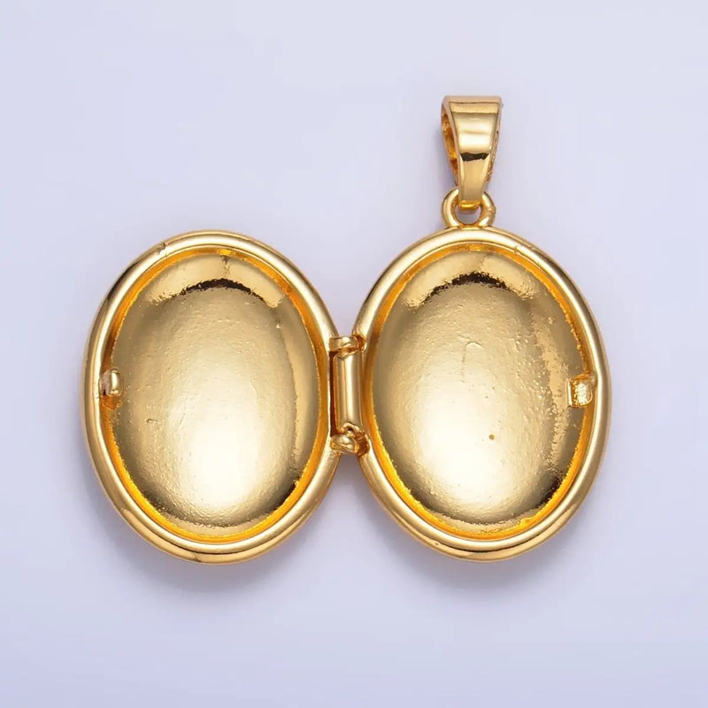 Cowboy Boot Locket Charm