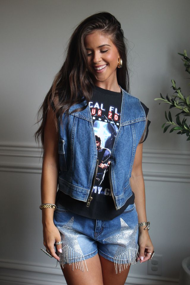 Vintage Denim Vest