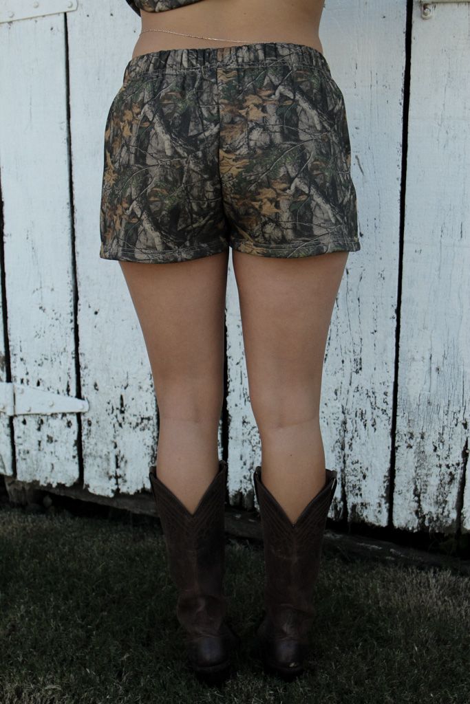Woodland Camo Lounge Shorts