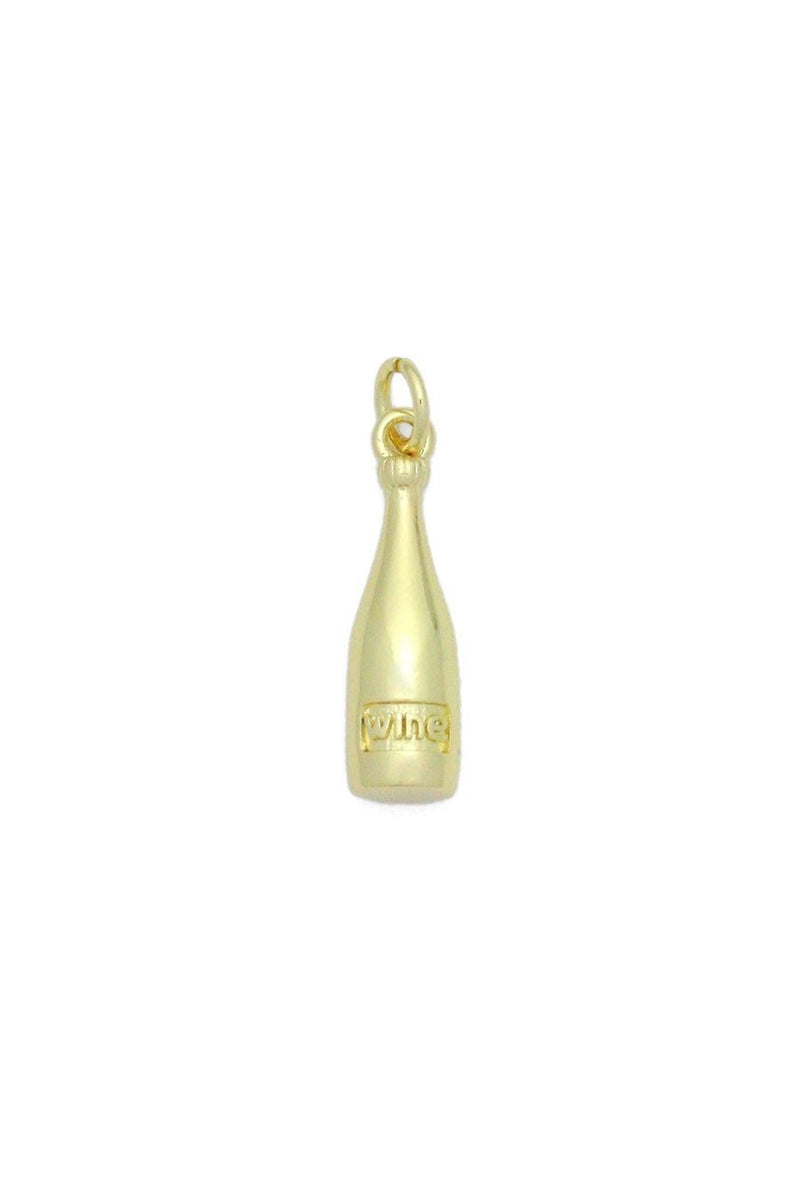 Wine Bottle Charm Pendant