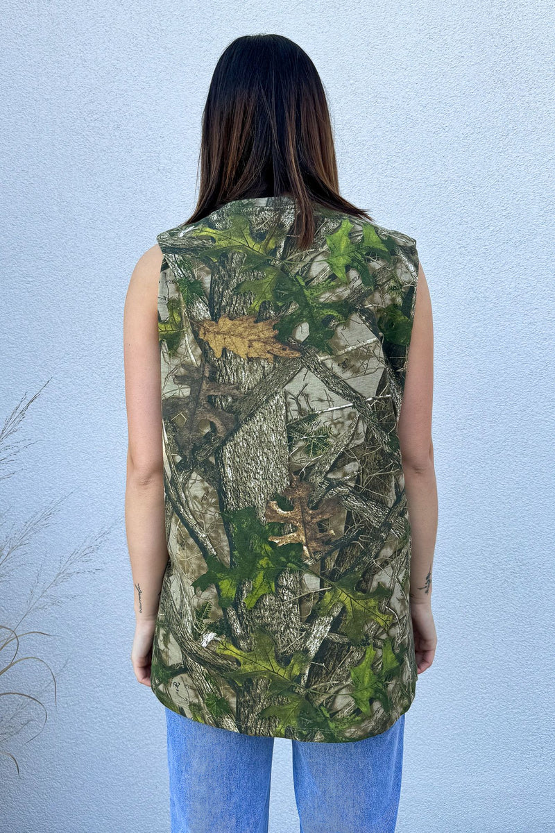 Camo Full Length Chain Middle Tank #5