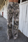 Combat Muse Camo Wide-Leg Jeans