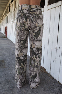 Combat Muse Camo Wide-Leg Jeans