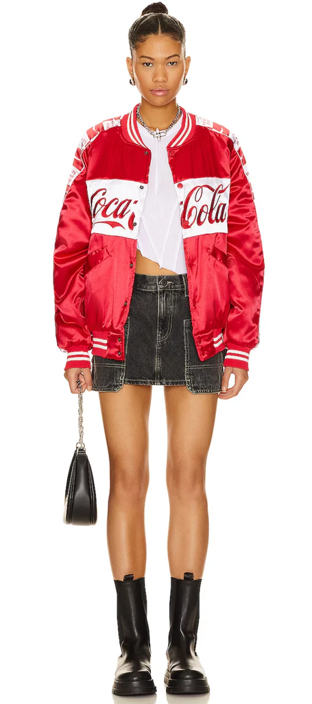 Coca-Cola Men Thicken Fleece Hoodie Zipper Sweatshirts Fashion Warm Jacket