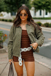 Classic Barn Jacket- Olive Green