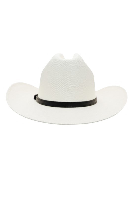 Vaquero Structured Cowboy Hat- Ivory