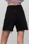 Criss Cross Shorts - Black