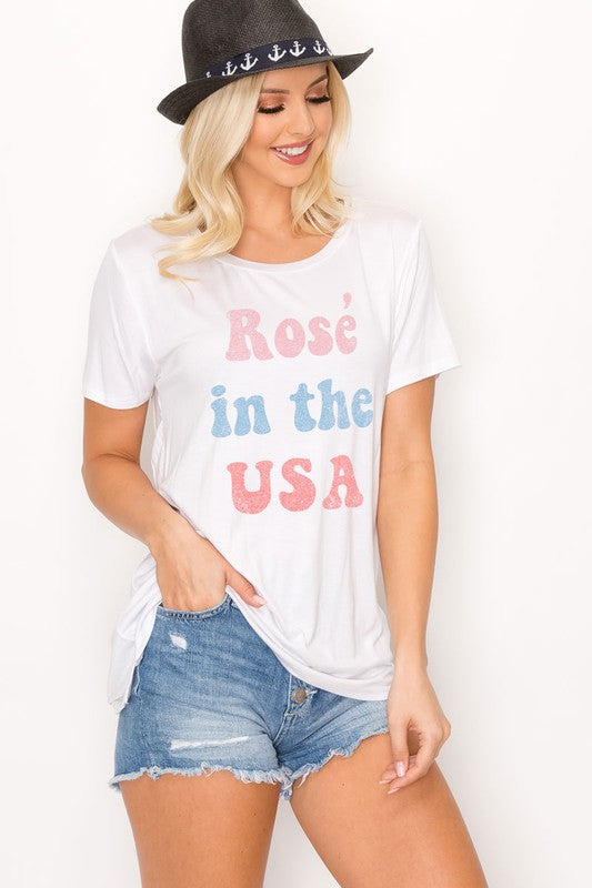 Rosé In The USA Graphic Tee