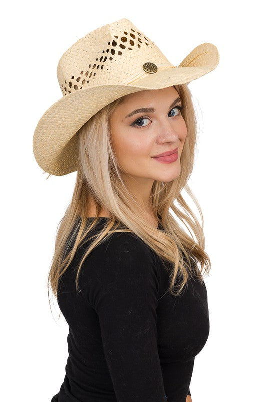 Boho Cowgirl Hat- Pink