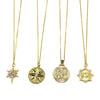 Golden Adina Charm Necklace