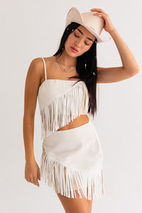 Dakota Fringe Skirt