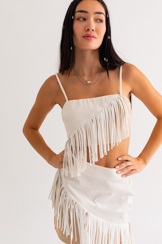 Dakota Fringe Skirt