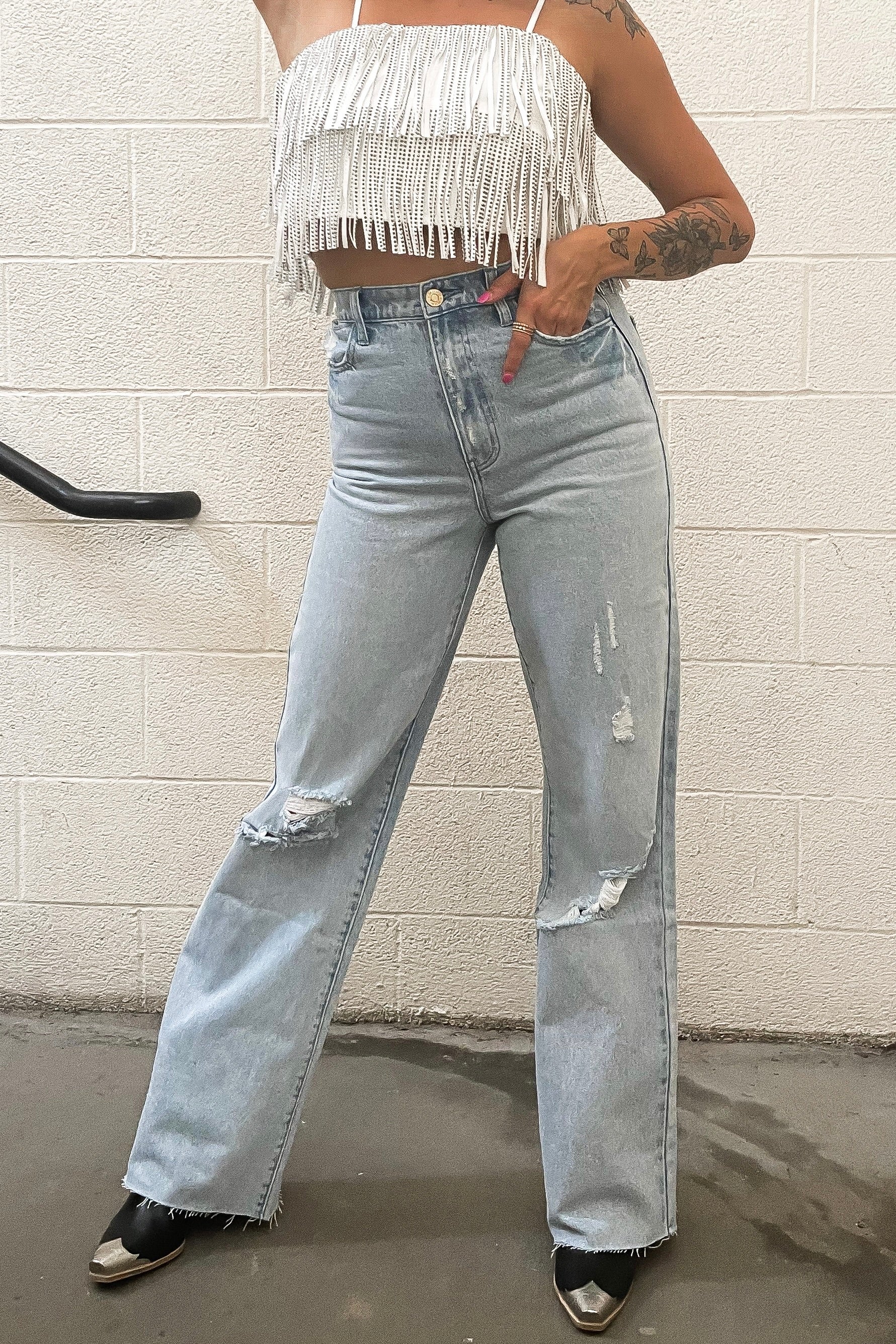Show Me Your Mumu 90's Straight Jeans