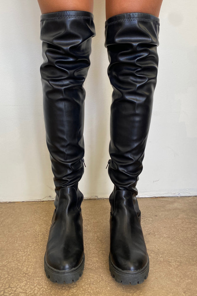 Cool Chelsea Knee High Boots