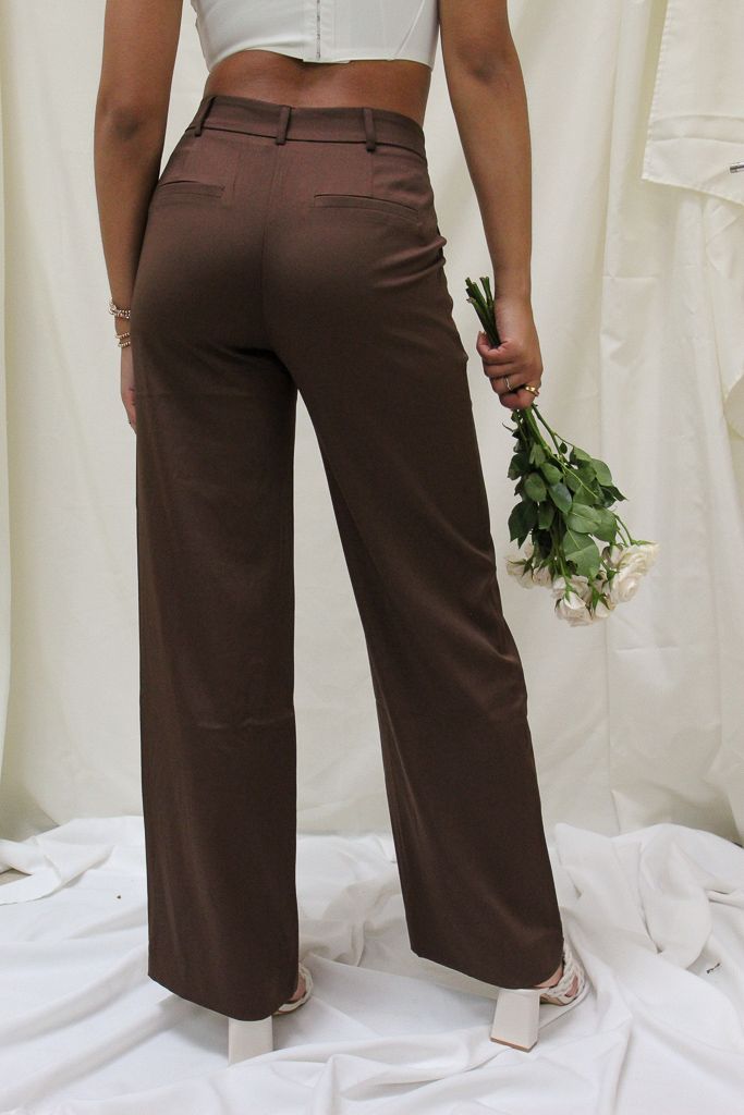 Adore You Trousers - Chocolate