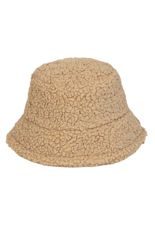 Sherpa Bucket Hat - Brown